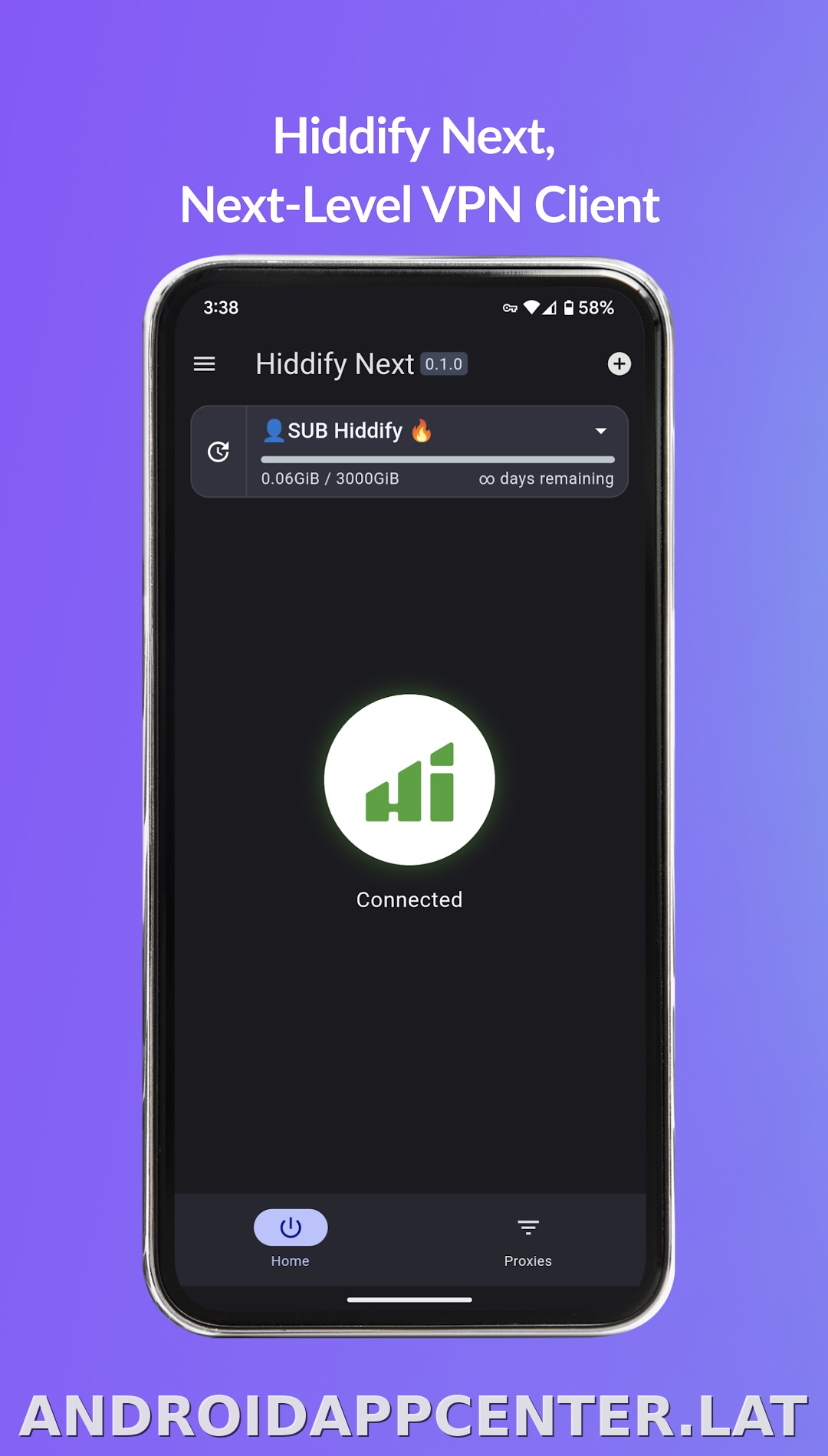 Hiddify скриншот 1