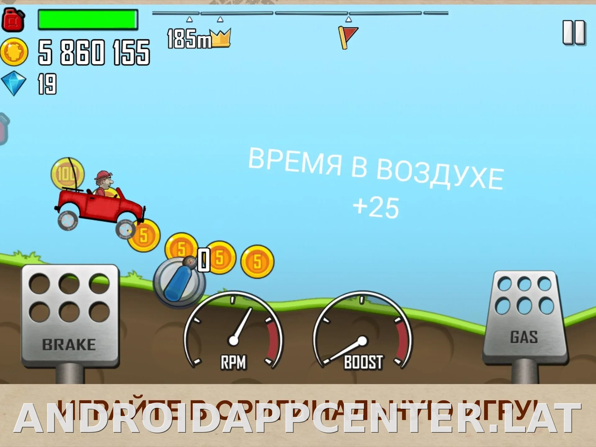 Hill Climb Racing скриншот 5