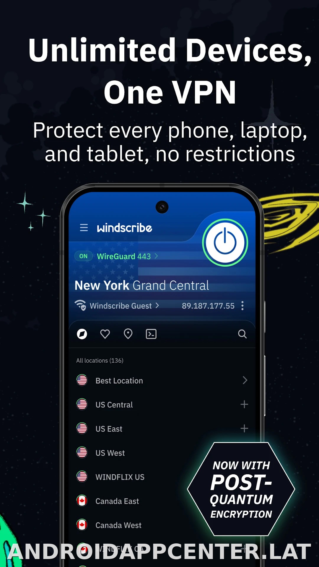 Windscribe скриншот 4