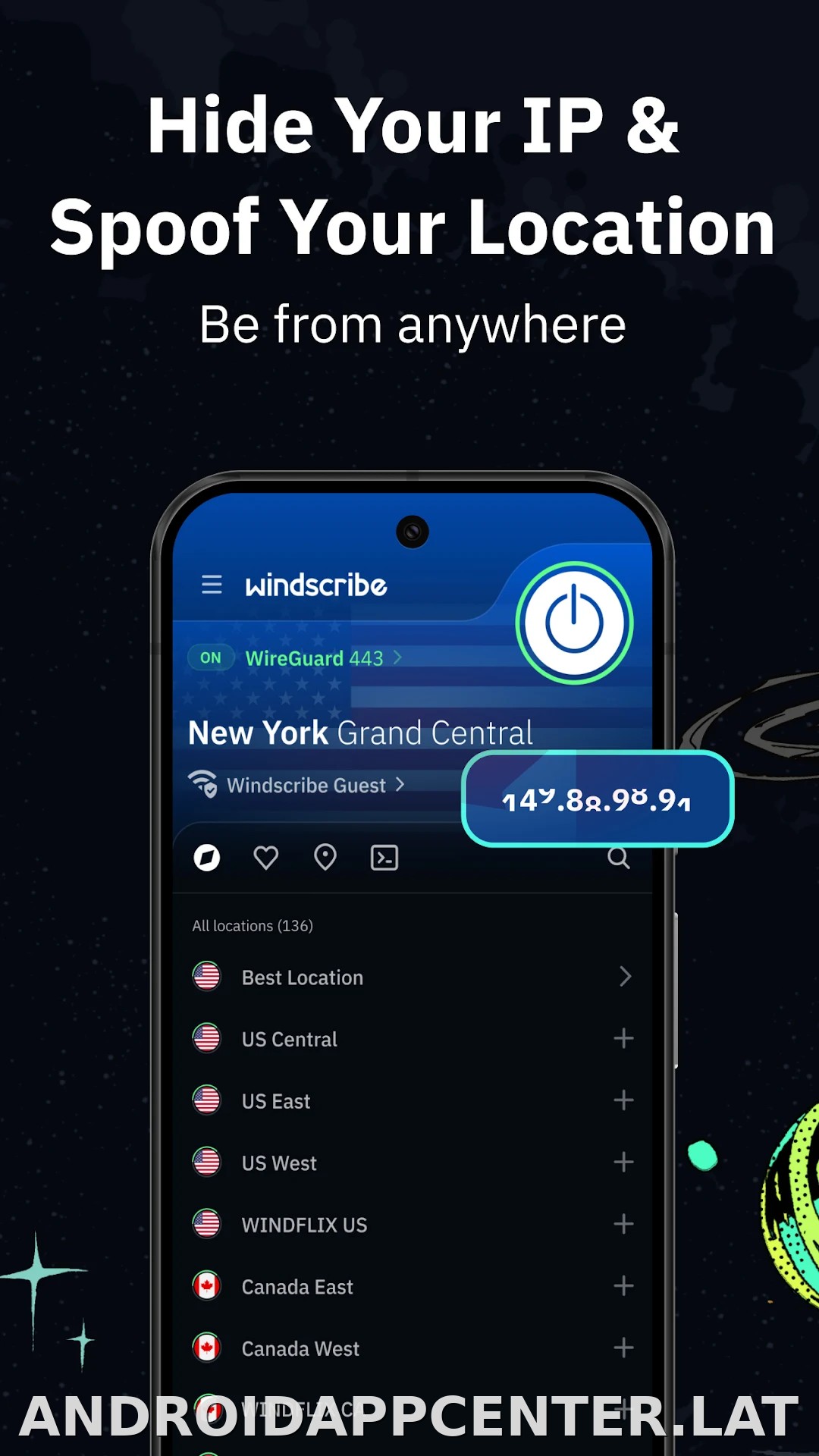 Windscribe скриншот 5